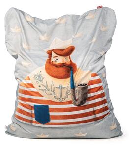 Tuli Sofa sedací vak Provedení: Námořník - vzorovaný polyester