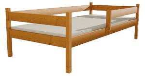 Vomaks unit, s.r.o. Dětská postel DP 027 XL Povrchová úprava: surové dřevo, Rozměr: 120 x 200 cm