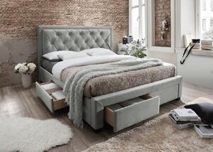 Manželská postel PREMIUM 180 x 200 šedá