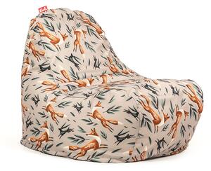 Tuli Relax sedací vak Provedení: Forest - vzorovaný polyester
