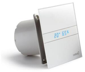 Cata E-100 GTH koupelnový ventilátor axiální s automatem, 4W/8W, potrubí 100mm, bílá 00900200