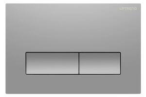 UPTrend Ovládací tlačítko pro WC podomítkové moduly YOSEMITE MATTE CHROME UP002‑MC18, chrom mat