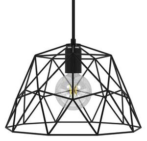 Drátěný lustr E27 Dome XL Barva: bílá, Žárovka: bez žárovky