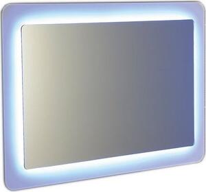 Sapho LORDE LED podsvícené zrcadlo s přesahem 900x600mm, bílá NL602