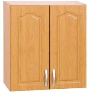 KONDELA Horní skříňka, olše, LORA MDF NEW KLASIK W80 / 735
