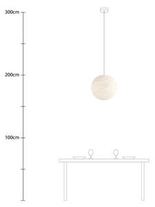 Lustr koule E27 Sphere s polyesterovým stínidlem Barva: olivový polyester, Velikost: XS - Ø 25cm