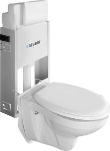 WC SADA závěsné WC Taurus s nádržkou a tlačítkem Geberit, pro zazdění WC-SADA-15