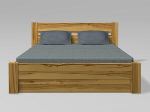 Ekointerier Tyger postel s úložným prostorem - buk jádrový Moření: přírodní lak, Rozměr: 160 x 200 cm