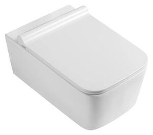 UPTrend Závěsný WC komplet bez příruby ACCORD TR2122D včetně Soft-Close sedátka, bílá lesk
