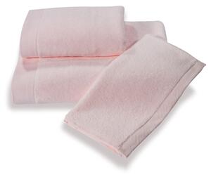 Dárková sada ručníků a osušek MICRO COTTON. Ručníky a osušky s antibakteriální ochranou jsou vyrobeny z česané 100% MICRO bavlny o gramáži 500 g/m2. Růžová