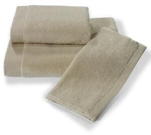 Malý ručník MICRO COTTON 32x50 cm. Malý froté ručník MICRO COTTON 32x50 cm z micro bavlny je zárukou nejvyšší kvality. Vlákna mají vyšší absorpci a udržují barevnou stálost. Světle béžová