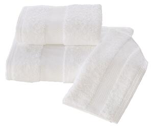Luxusní malý ručník DELUXE 32x50cm z Modalu Bílá, 650 gr / m², Modal - 17% modal / 83% výběrová bavlna
