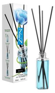 Tyčinkový aroma difuzér ZEN BLUE 50 ml