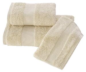 Luxusní malý ručník DELUXE 32x50cm z Modalu Světle béžová, 650 gr / m², Modal - 17% modal / 83% výběrová bavlna
