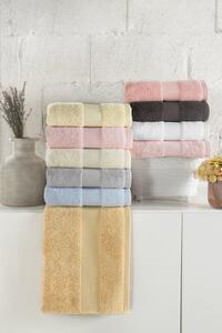 Dárková sada malých ručníků DELUXE Světle modrá, 650 gr / m², Modal - 17% modal / 83% výběrová bavlna