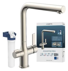 Schütte Kuchyňská baterie s filtrem Aquastar Pro (nerezová) (100377617002)