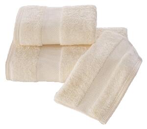 Luxusní ručník DELUXE 50x100cm Krémová, 650 gr / m², Modal - 17% modal / 83% výběrová bavlna