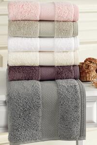 Dárková sada ručníků a osušek DELUXE Růžová, 650 gr / m², Modal - 17% modal / 83% výběrová bavlna