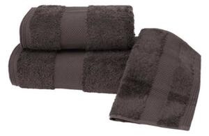 Luxusní malý ručník DELUXE 32x50cm z Modalu Hnědá, 650 gr / m², Modal - 17% modal / 83% výběrová bavlna