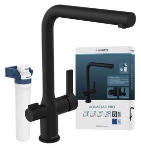 Schütte Kuchyňská baterie s filtrem Aquastar Pro (černá matná) (100377617003)