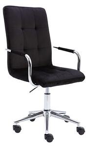Čalouněná otočná židle do kanceláře Cosmo - Black Red White - BRW