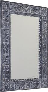 Sapho UBUD zrcadlo ve vyřezávaném rámu, 70x100cm, šedá IN231