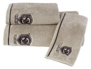 Dárkové balení ručníků a osušek LUXURE Béžová, 580 gr / m², Česaná prémiová bavlna 100%