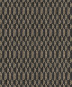 Vliesová tapeta na zeď, černo-zlatá, geometrická, ORB701, The Texture Book, Masureel