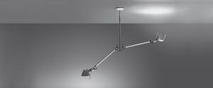 Artemide Designová stropní zavěšené svítidlo Tolomeo 2 Bracci, 2xE27