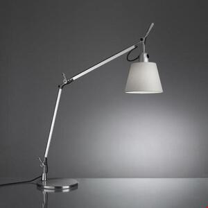 Artemide Designová stolní lampa Tolomeo Basculante, 1xE27 Barva: Saténový difuzor, Základna: Klip