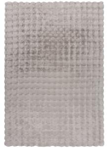 Flair Rugs, Kusový koberec Waffle Faux Fur Grey, 180x290, šedá, ložnice