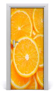 Fototapeta na dveře samolepící pomeranče 75x205 cm