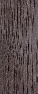 Multyhome Gumový zahradní nášlap - imitace dřeva - barva hnědá