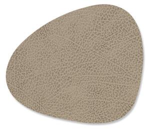 Lind DNA Podložka pod skleničku Curve Hippo, warm grey