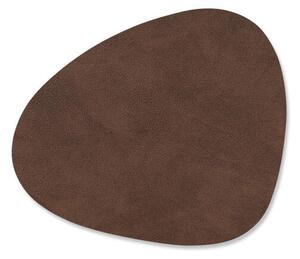 Lind DNA Podložka pod skleničku Curve Nupo, dark brown