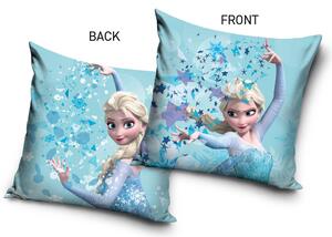 Carbotex Povlak na polštářek 40x40 cm - Ledové království Elsa sněhová královna