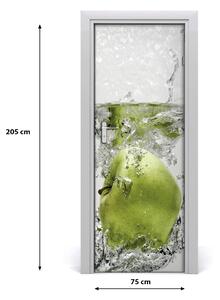 Fototapeta na dveře samolepící jablko voda 75x205 cm