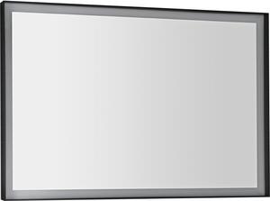 Sapho SORT LED podsvícené zrcadlo 100x70cm, černá mat ST100