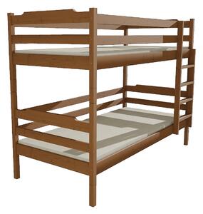 Vomaks unit, s.r.o. Patrová postel PP 012 Povrchová úprava: bezbarvý lak, Prostor mezi lůžky: 80 cm, Rozměr: 80 x 180 cm