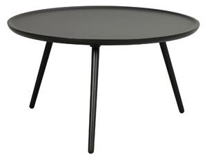 Černý konferenční stolek Rowico Choky L, 80 cm