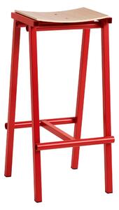HAY Barová stolička Taburete 8, High, Signal Red