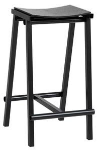 HAY Barová stolička Taburete 8 Bar Stool, Low, Black