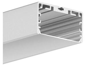 LED hliníkový profil KLUŚ LIPOD-50 Délka: 1m, Barva profilu: černá