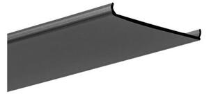 Difuzor KLUŚ LIGER-45 pro LED hliníkové profily Barva: Černý, Délka: 1m