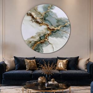 DUBLEZ | Mramorový obraz na stěnu - Nefrit | UV tisk, Premium