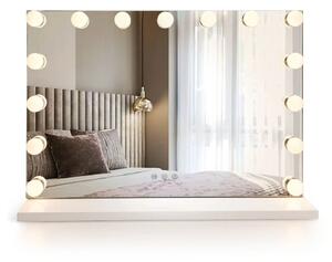 Rea Kosmetické zrcadlo 58x45 cm s regulovatelným LED osvětlením HOM-12010