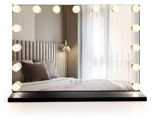 Rea Kosmetické zrcadlo 58x45 cm s regulovatelným LED osvětlením HOM-12011