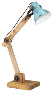 Stolní lampa 25 W modrá patina 23 x 18 x 96 cm E27