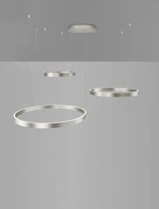 Moderní lustr Elowen 3 stříbrná