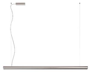 Redo 01-4244 Cityline, niklové závěsné svítidlo, LED 35W 2700/3000K, bezdotykové ovládání, stmívatelné, délka 150cm